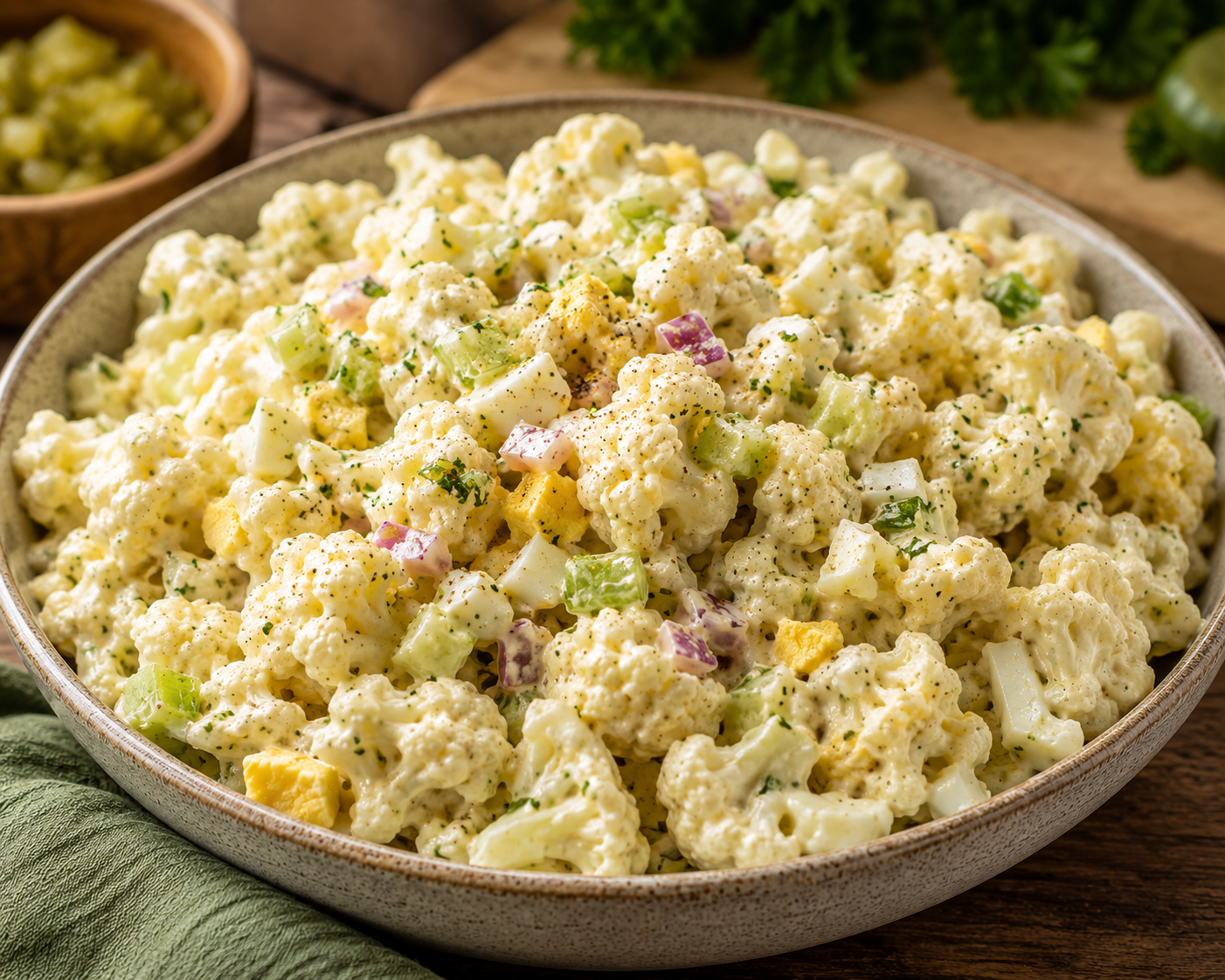 cauliflower "potato" salad