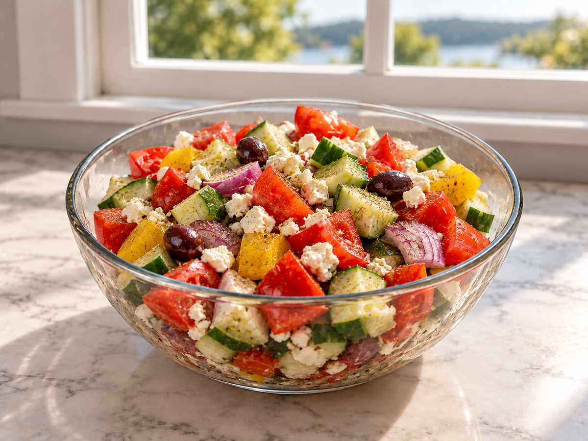 Easy Marinated Vegetable Salad