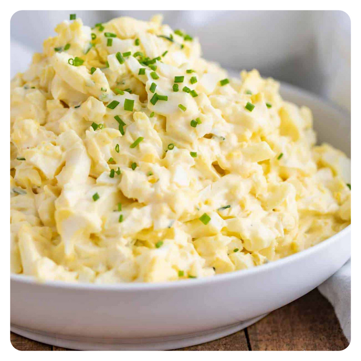 bowl of egg salad