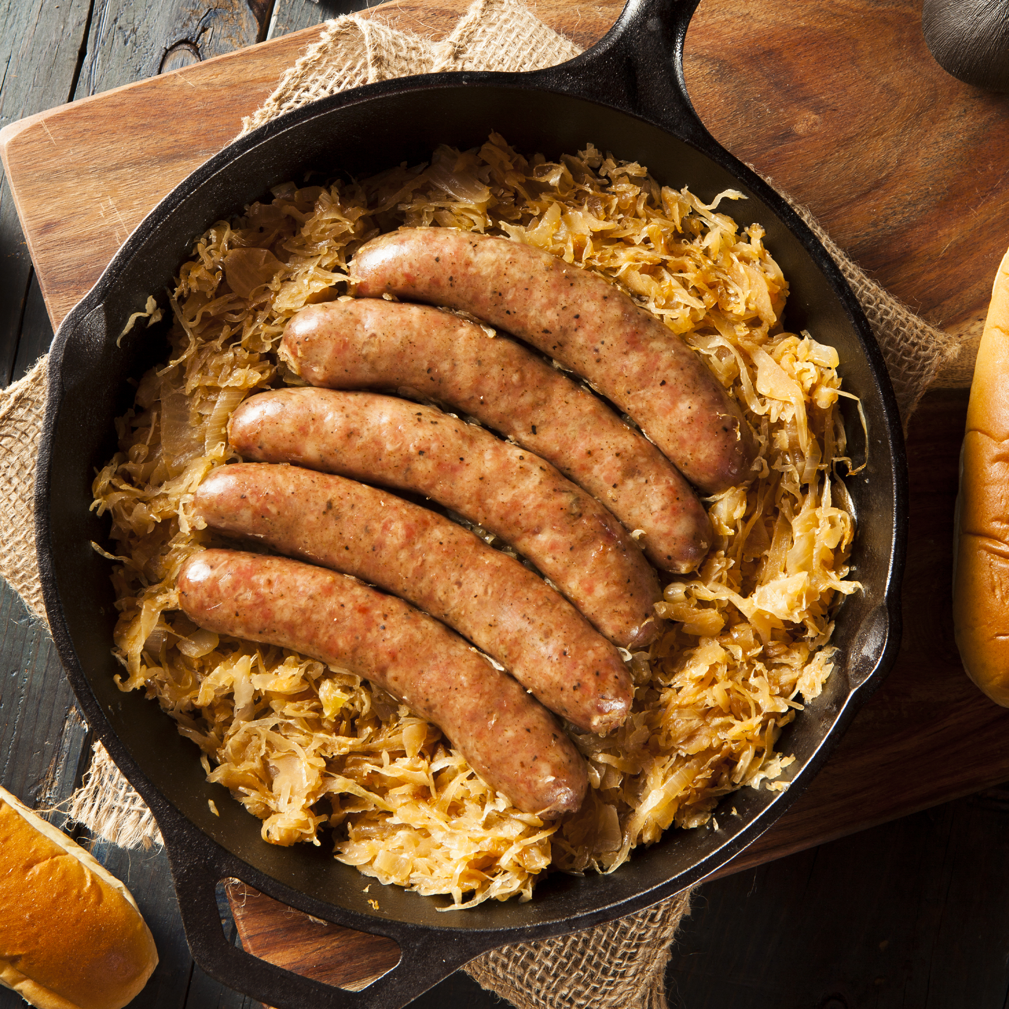 Brats and Potato Casserole