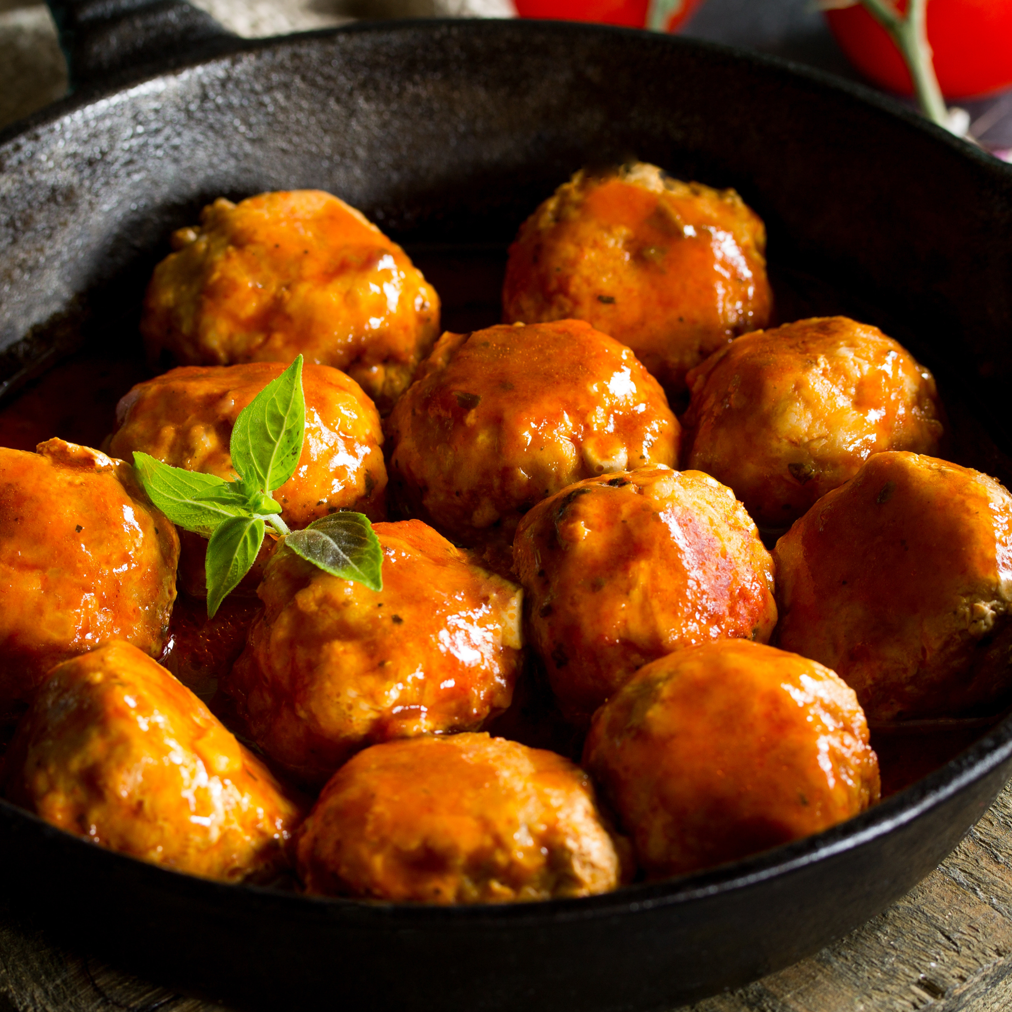 Buffalo Chicken Meatballs (GF)