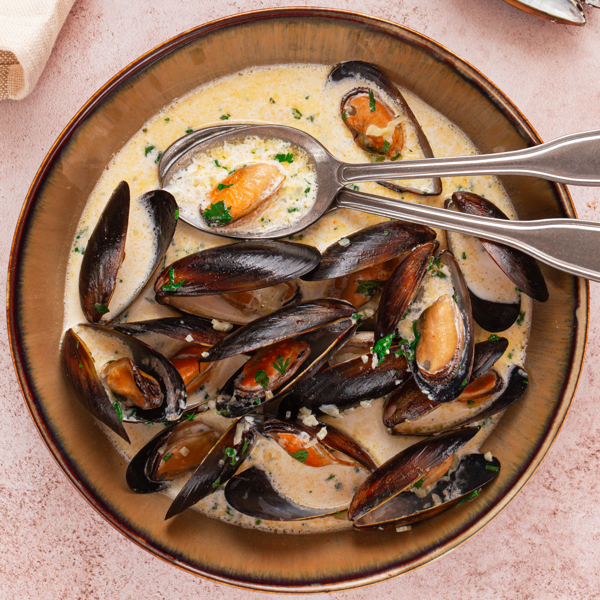 Mussels Choriqueso