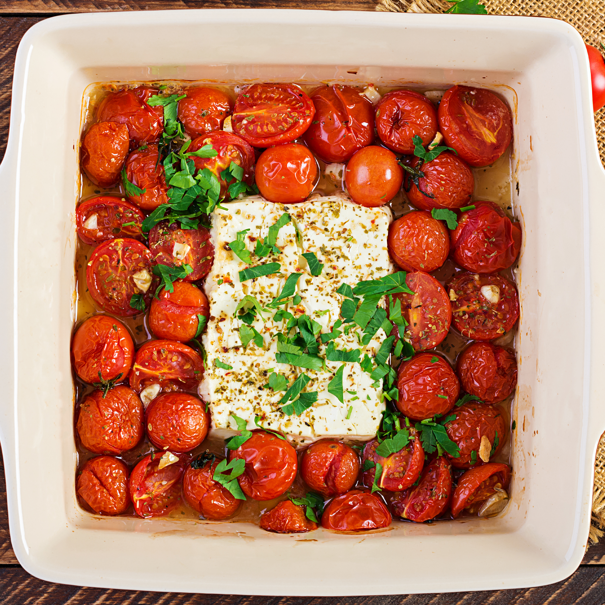 Baked Feta and Tomato Pasta