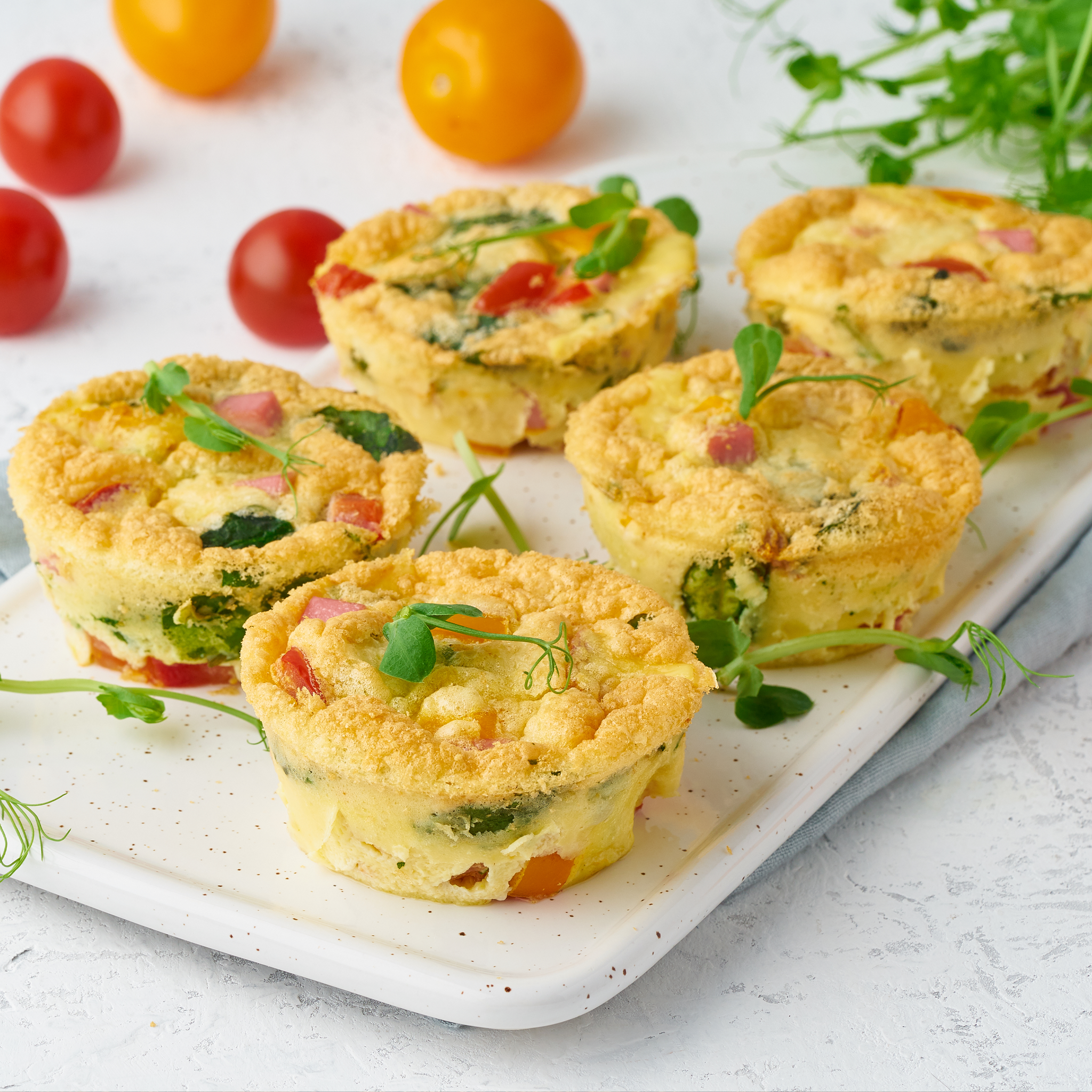 Miniature Baked Frittata
