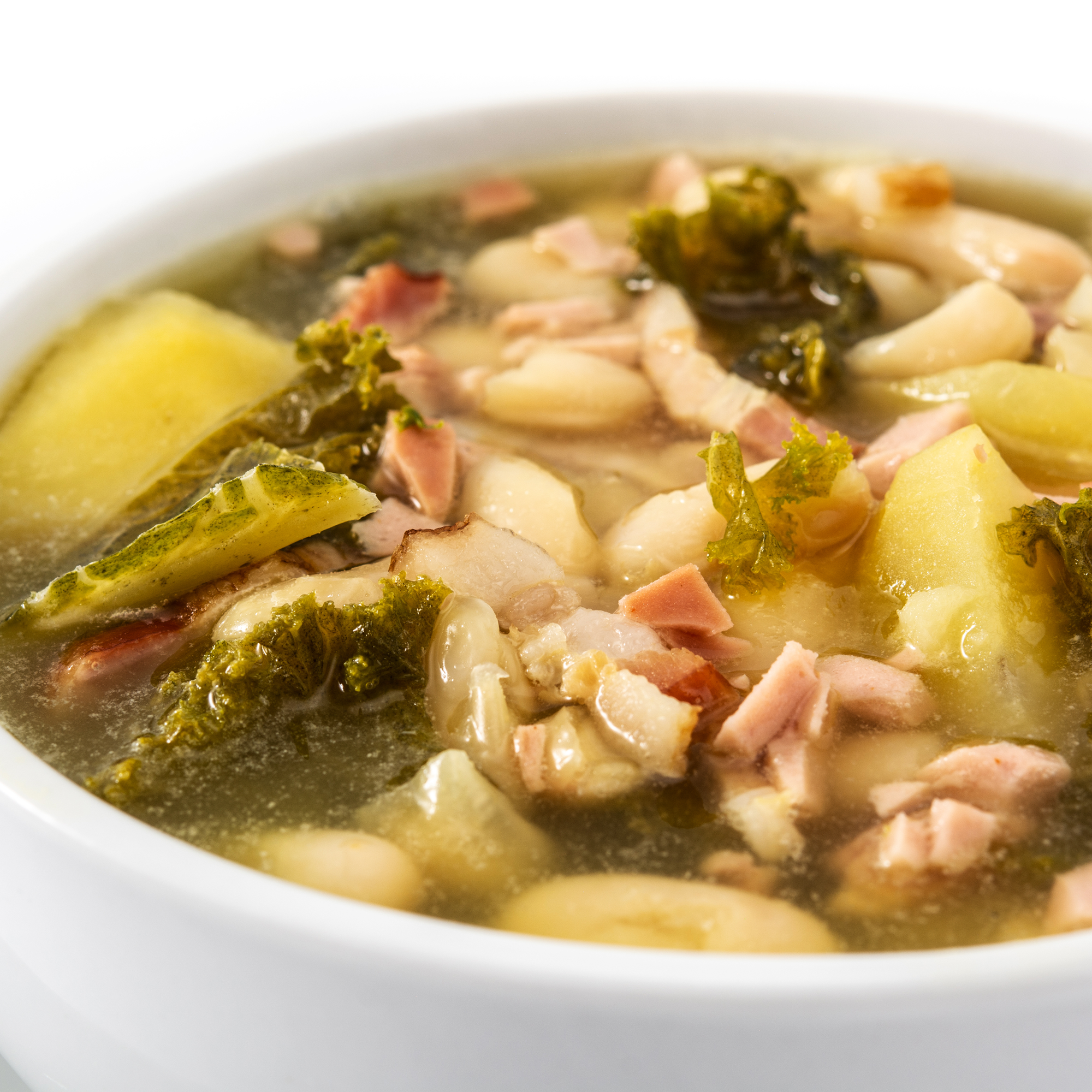 Rustic Ham and Bean Soup