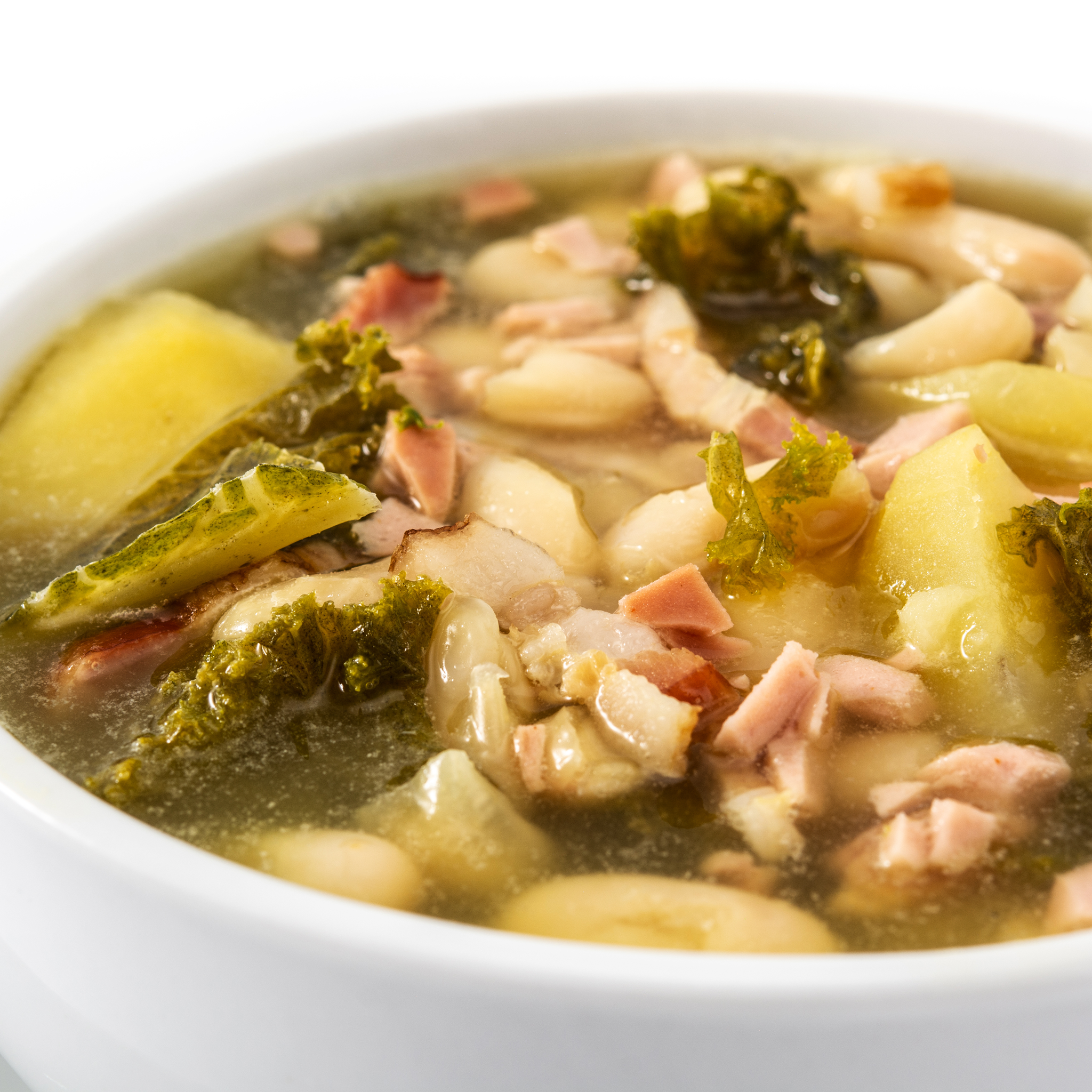 Rustic Ham and Bean Soup