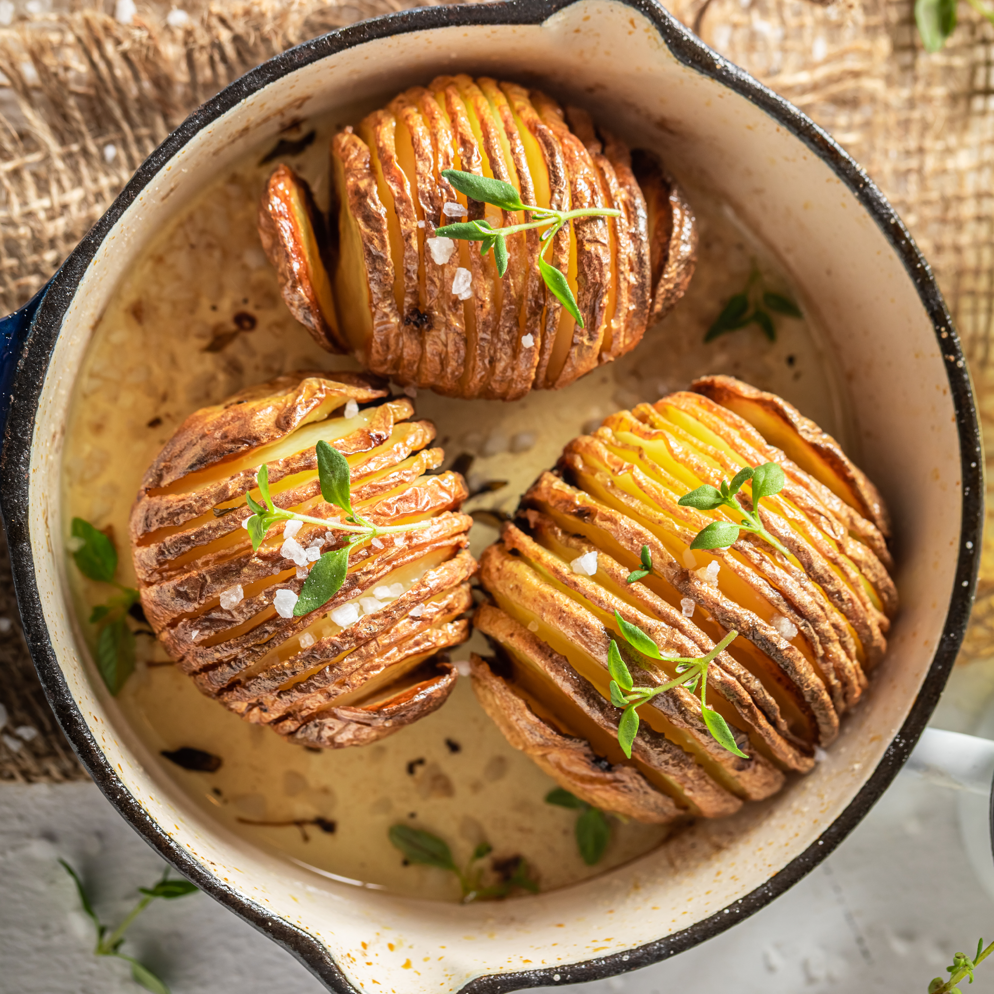 Crispy Accordion Potatoes (GF)