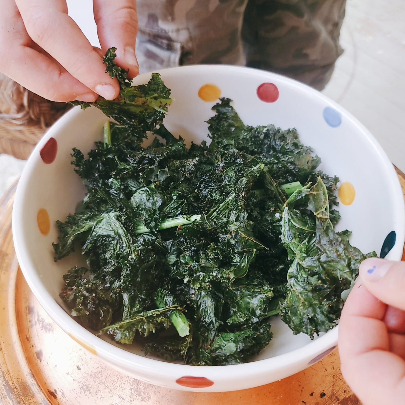 Easy Peasy Kale Chips