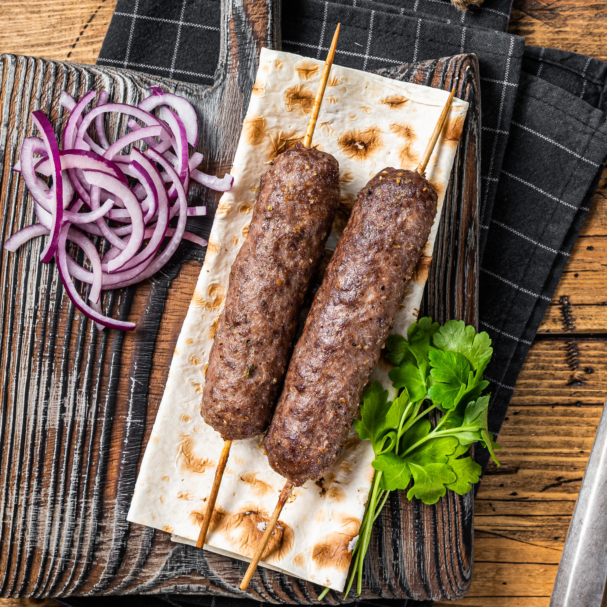 Greek Grilled Lamb Skewers (GF)