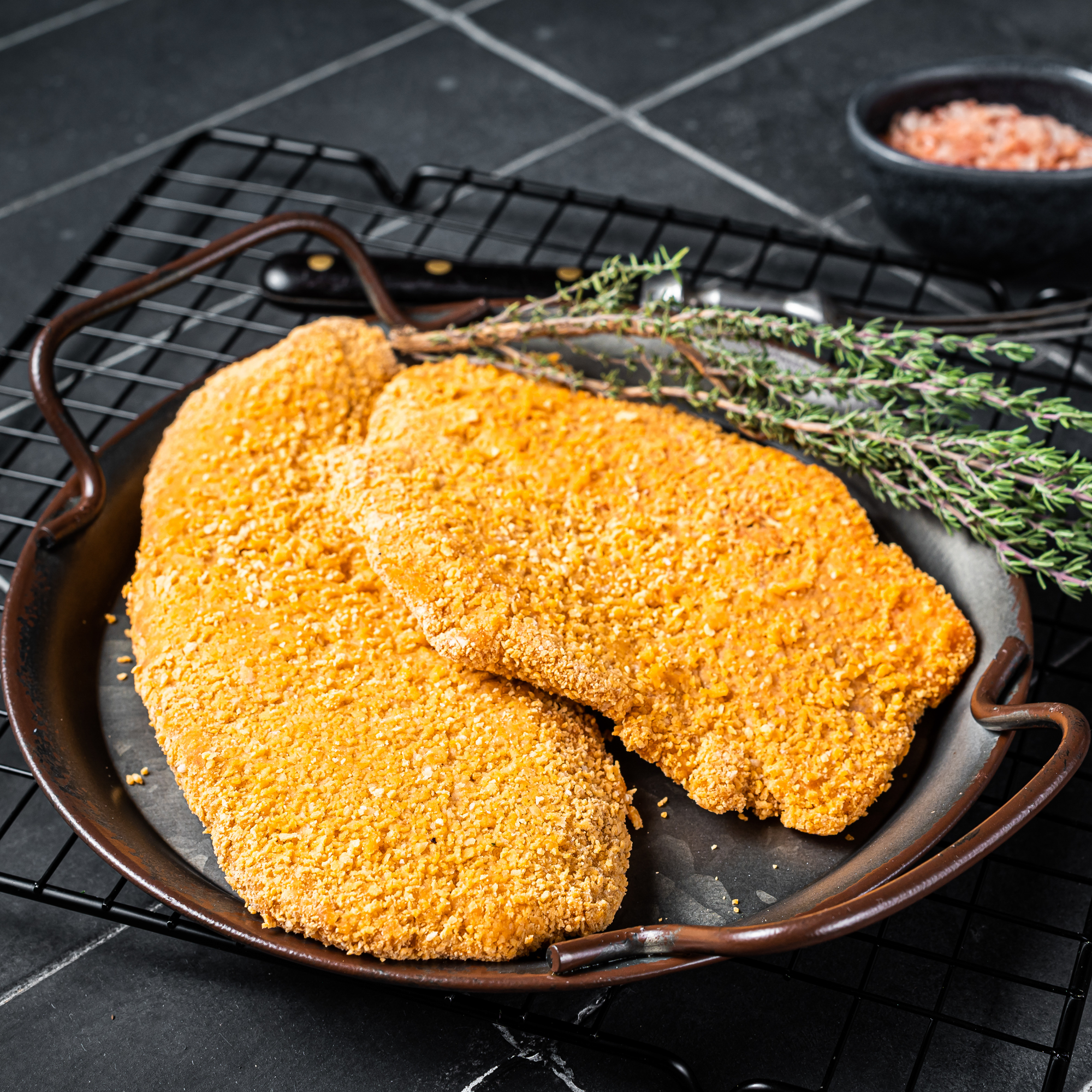 Cast Iron GF Shake and Bake