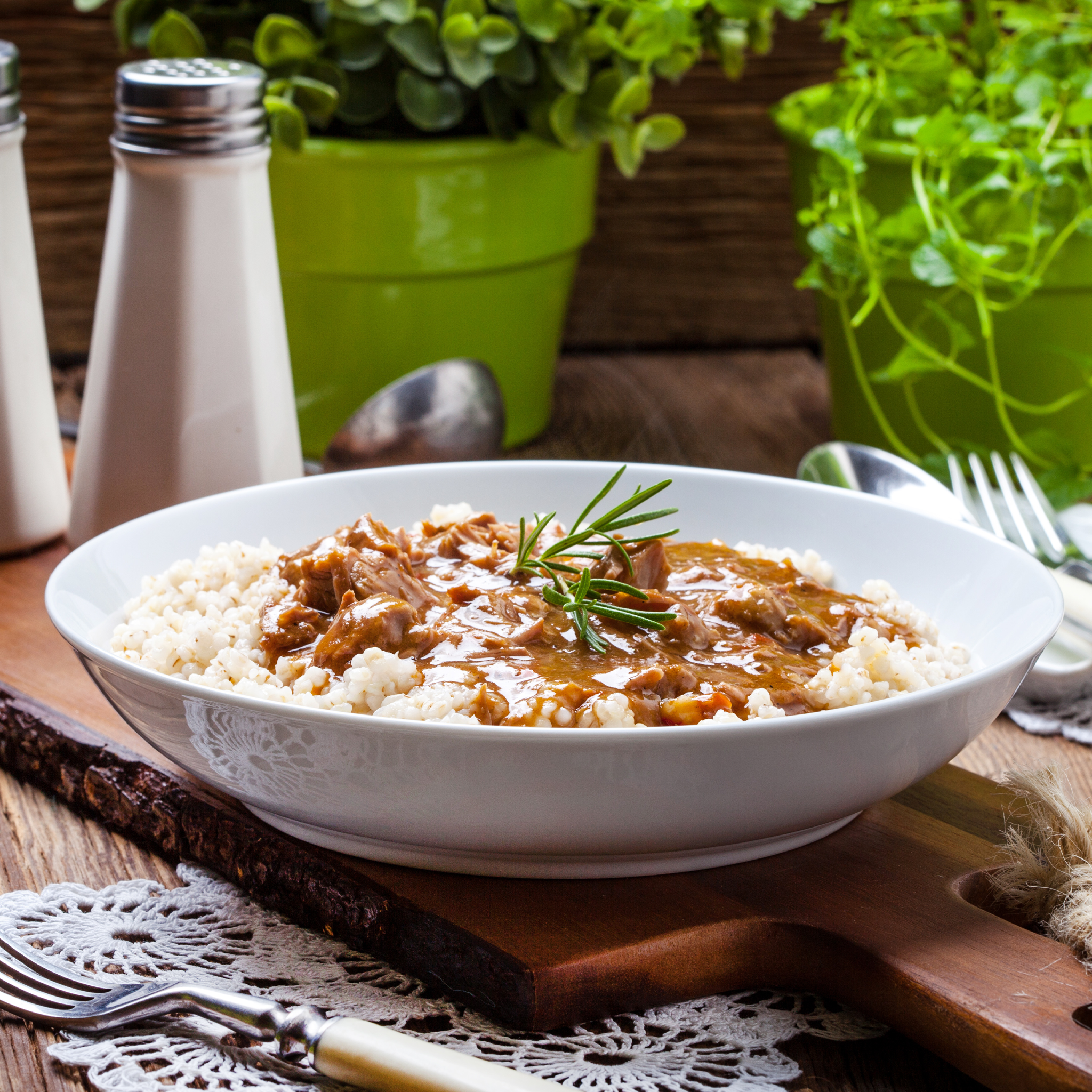 Braised Beef Risotto