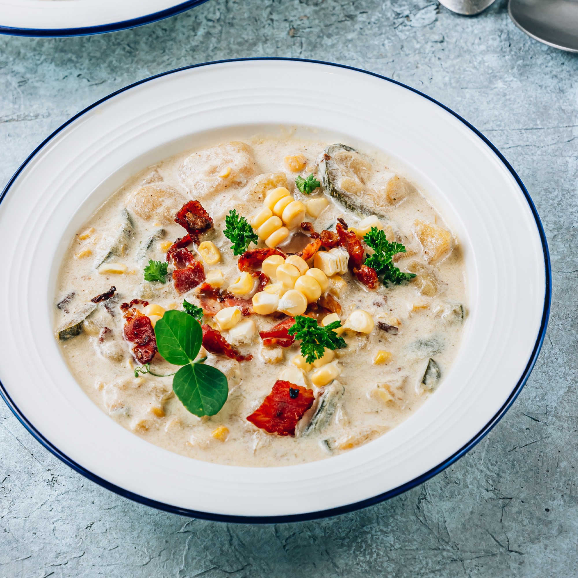 Scallop and Corn Chowder