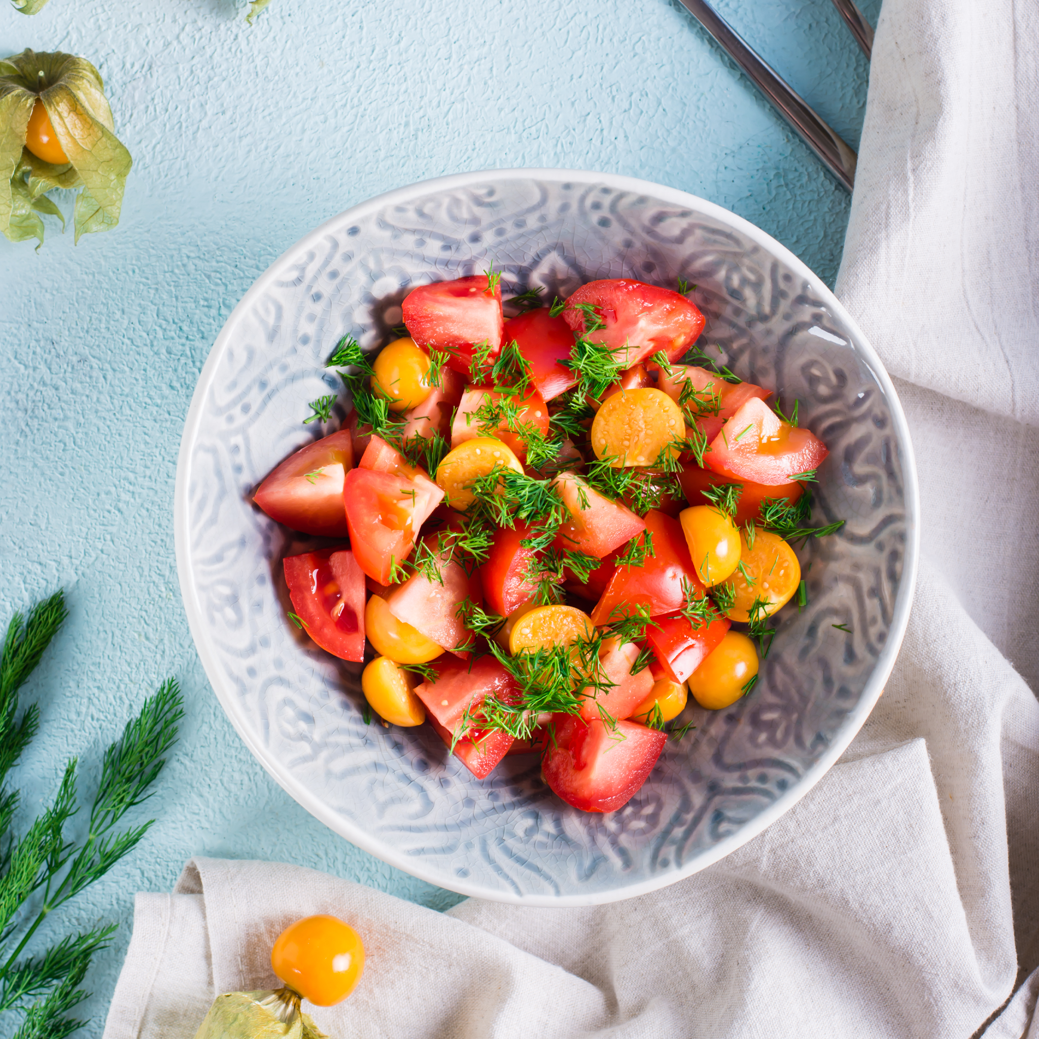 Marinated Strawberry Salad