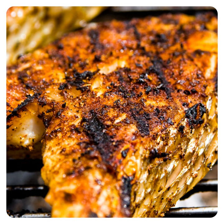 grilled striped bass