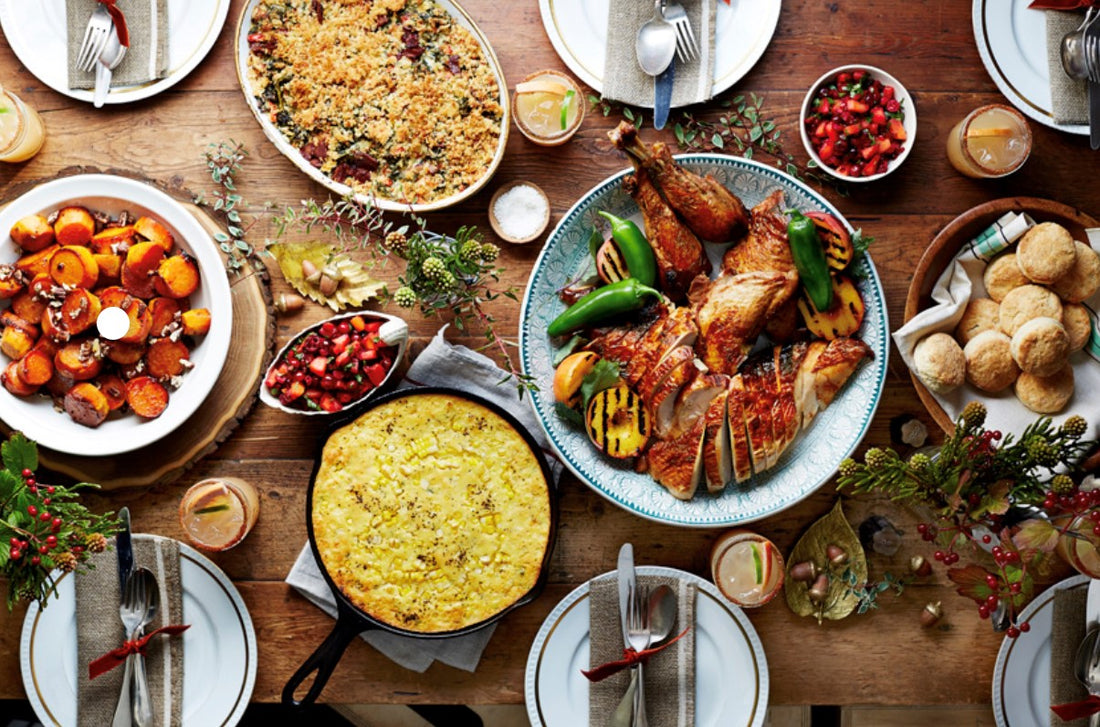 Thanksgiving spread