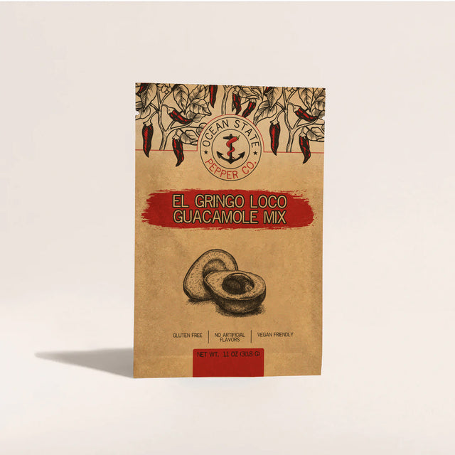 El Gringo Loco Guacamole Seasoning Single-use Pouch