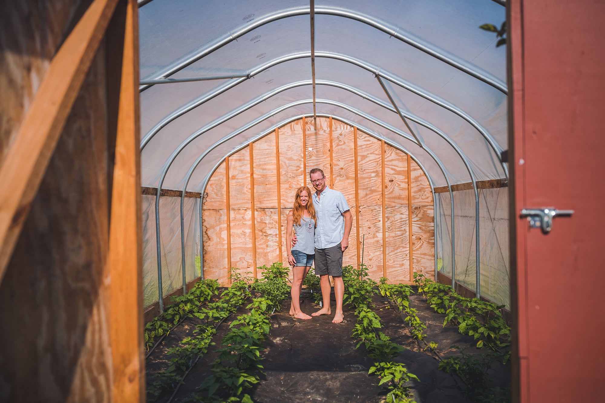 Makers in greenhouse