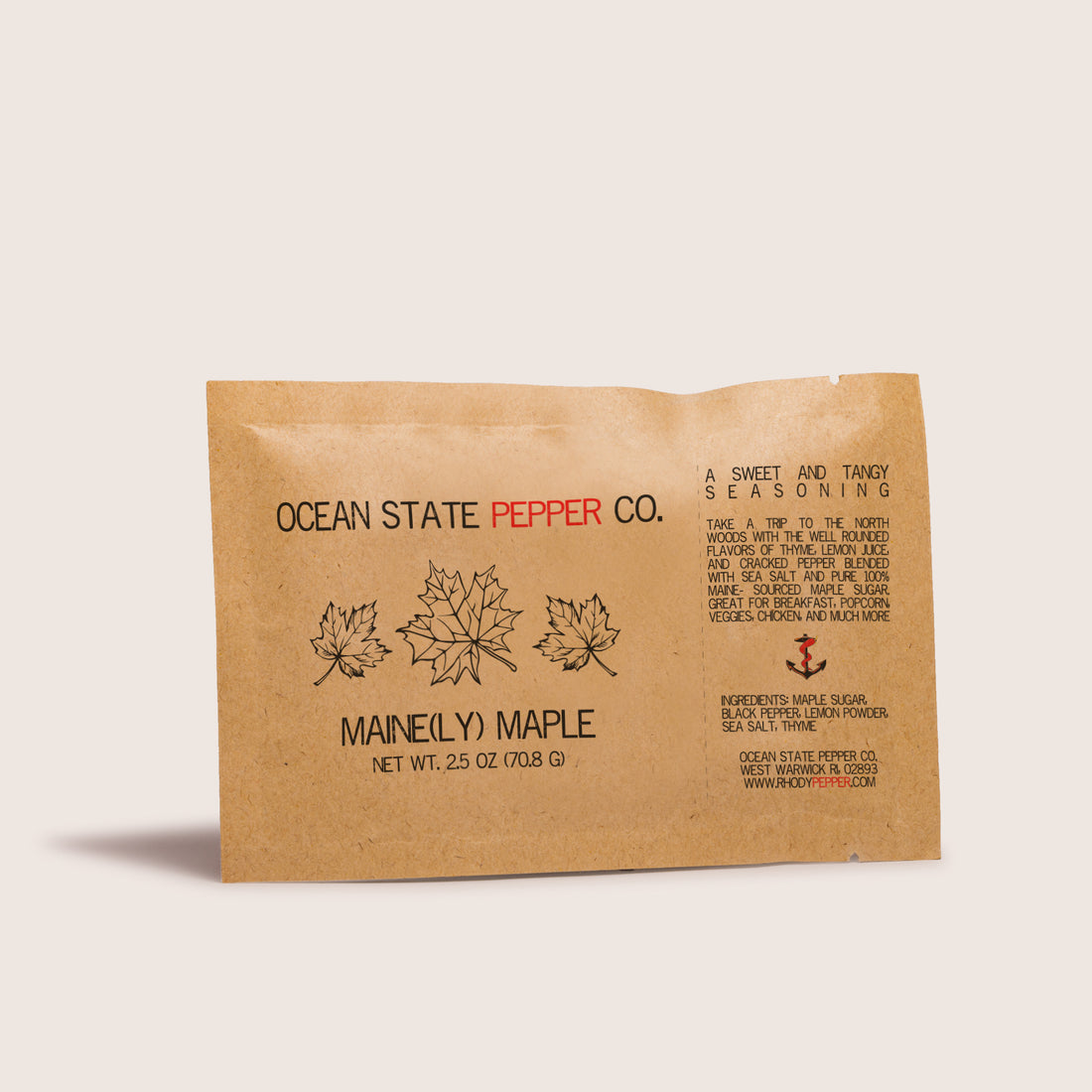 maple seasoning refill pouch