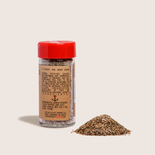 information panel for vegetable seasoning blend