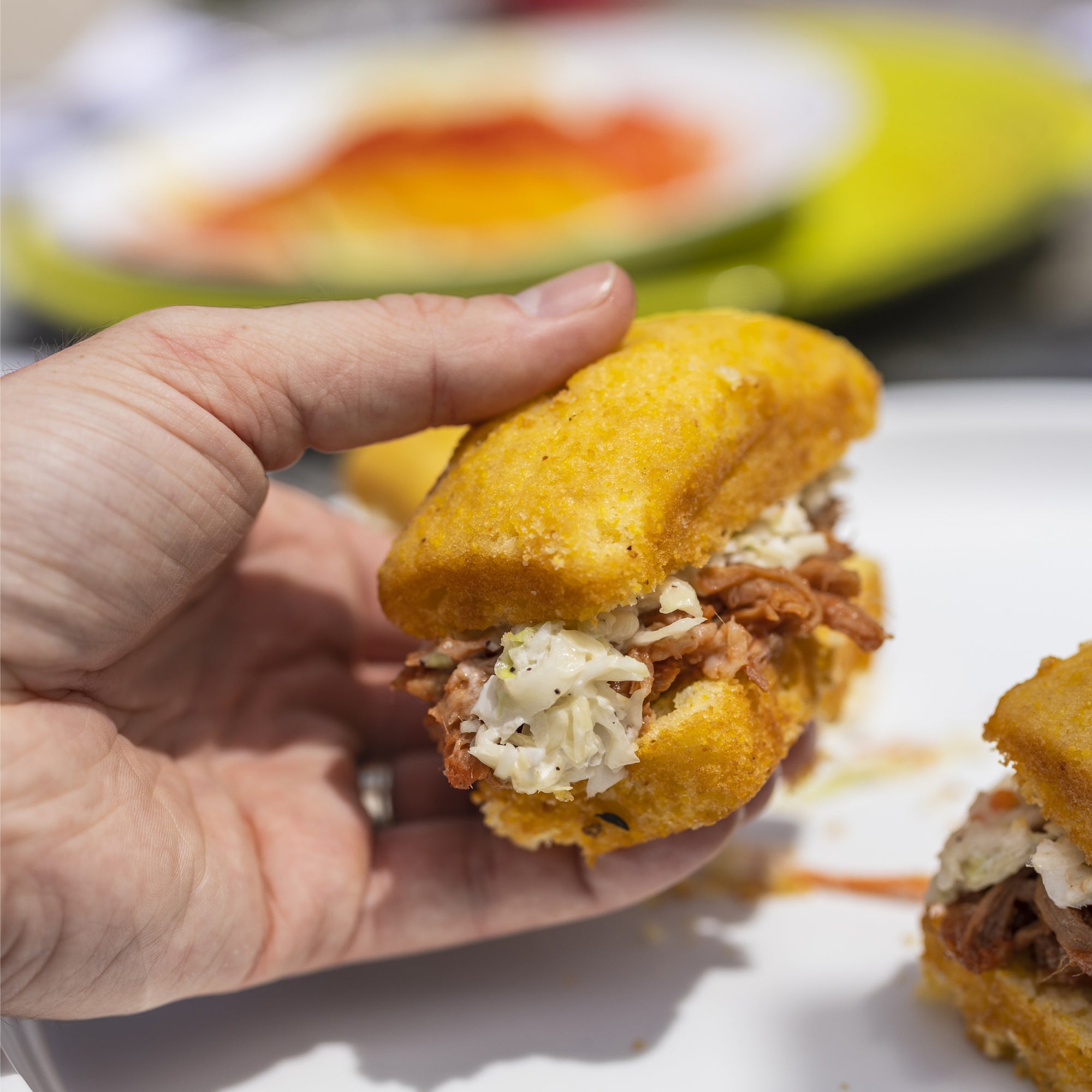 cornbread slider
