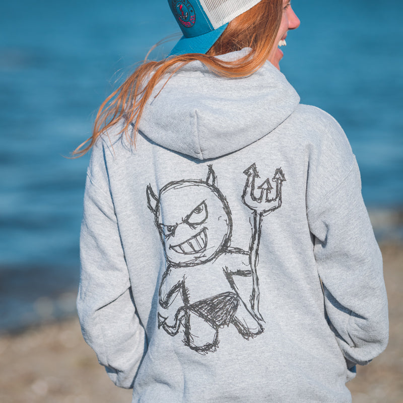back of OSPC hoodie