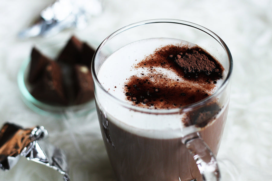 a cup of hot chocolate