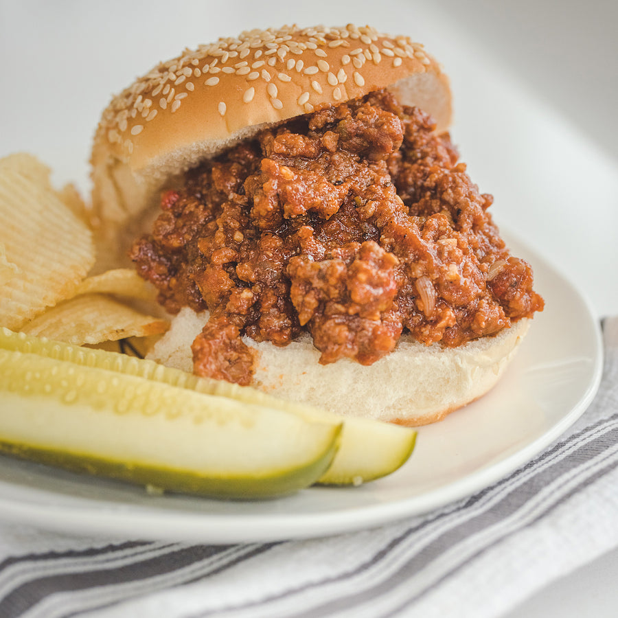 Sloppy joe sandwich