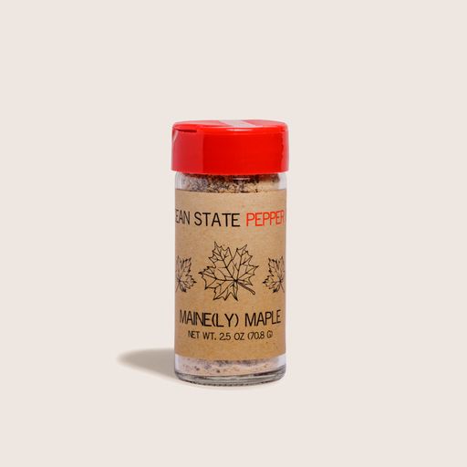 bottle of maple seasoning